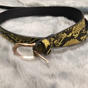 🐍 Snake patterned belt 🐍